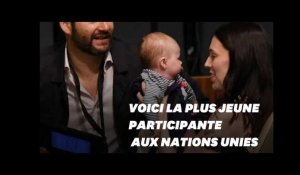 Aux Nations unies, ce bébé vole la vedette à Trump et Macron