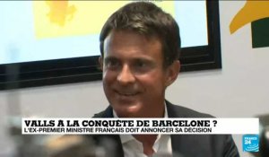 Manuel Valls à la Mairie de Barcelone ?