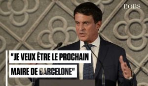 Manuel Valls brigue la mairie de Barcelone et abandonnera son mandat de député de l'Essonne