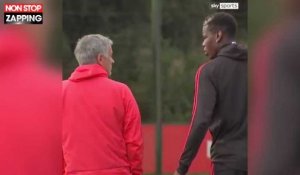 Paul Pogba et José Mourinho : Grosses tensions à l'entraînement (vidéo)