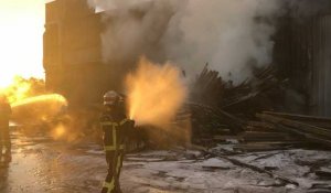 Saint Malo. Violent incendie dans la zone industrielle 