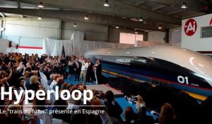 Hyperloop TT présente son "train du futur"