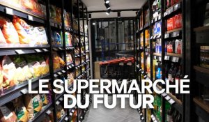Le supermarché du futur inauguré à Paris
