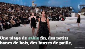 Fashion Week : la plage couture de Chanel
