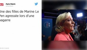 La fille de Marine Le Pen agressée lors d'une bagarre à Nanterre.