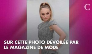 PHOTO. Sexy ! Lily-Rose Depp pose topless en Une de V magazine