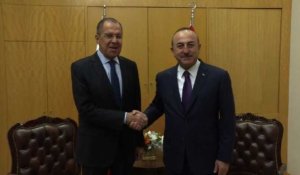 Sommet sur la Syrie: Lavrov rencontre son homologue turc