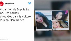 Disparition de Sophie Le Tan. Des bâches retrouvées dans la voiture de Jean-Marc Reiser.