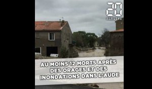 Au moins 12 morts après des orages et inondations dans l'Aude