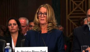 USA/juge Kavanaugh: "j'ai cru qu'il allait me violer", dit Ford