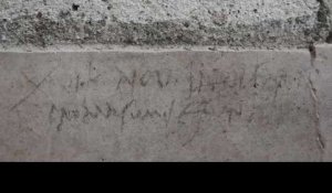 Pompéi : un "graffiti" qui fait sensation 