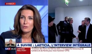 "Laeticia Hallyday n'a eu aucune demande" pour faire le 20h de TF1