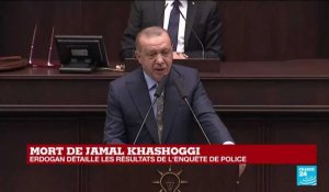 REPLAY - Erdogan s''exprime devant le Parlement sur le meurtre de Jamal Khashoggi