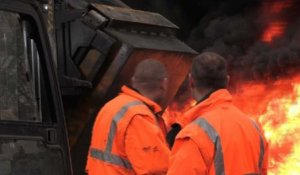 Ascoval: les salariés bloquent l'accès à l'aciérie