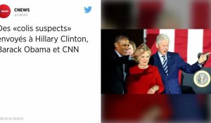 Des colis suspects potentiellement « explosifs » adressés à Clinton et d'Obama.