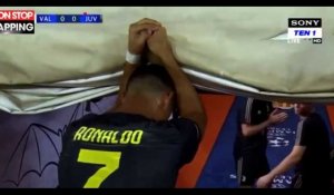 Cristiano Ronaldo exclu en Ligue des champions, il sort en larmes (vidéo)