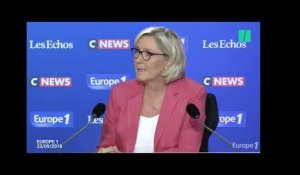 Une expertise psychiatrique pour Benalla? Marine Le Pen refuse la comparaison