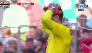 Football : L'improbable but contre son camp d'un gardien allemand (Vidéo)