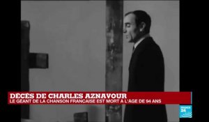 Charles Aznavour, un chanteur mais aussi un acteur