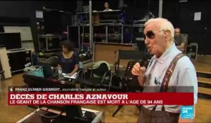 Franz-Olivier Giesbert : Charles Aznavour est devenu "quelqu''un d''immortel"
