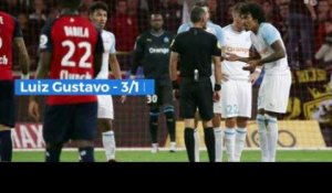 Lille-OM : Luiz Gustavo sombre, Kamara surnage... Les notes et appréciations des joueurs après le naufrage face au Losc