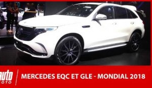 Mondial de l'auto 2018 :  les Mercedes GLE et EQC en détails