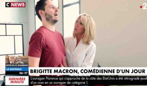 Brigitte Macron comédienne dans une série - ZAPPING ACTU HEBDO DU 15/09/2018