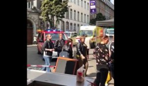 Un camion fonce sur un stand de pâtes à Namur: une blessée