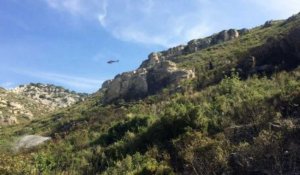 Un feu se déclare à Toulon, 1,5 ha de forêt brûlée