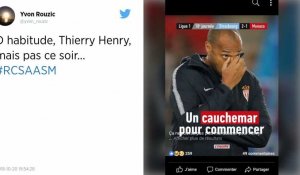 Ligue 1 : Pour la première de Thierry Henry, Monaco s'incline à Strasbourg (2-1)