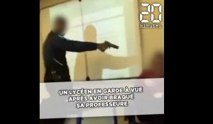 Créteil: un lycéen en garde à vue pour avoir braqué sa professeure avec une arme factice