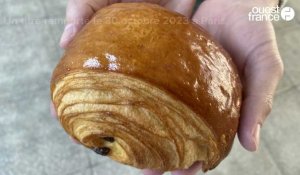 VIDÉO. Installé près d'Angers, ce boulanger-pâtissier prépare le meilleur pain au chocolat de France
