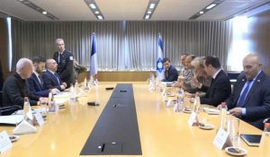 Sébastien Lecornu rencontre le ministre israélien de la Défense à Tel-Aviv