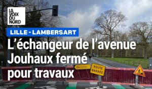 Lille et Lambersart : la rue Léon-Jouhaux fermée pour travaux, entre le boulevard de la Lorraine et la rue de Solférino
