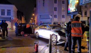 A Calais, un accident impliquant une voiture de la BAC fait un blessé