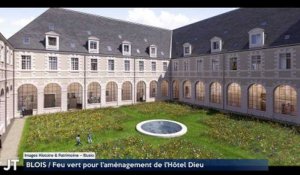 Le Journal - 23/01/2024 - BLOIS / Feu vert pour l'aménagement de l'Hôtel Dieu
