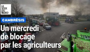 À Cambrai, les agriculteurs manifestent leur colère 