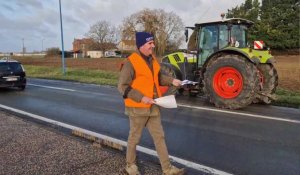 Les agriculteurs du canton de Chauny se joignent au mouvement de contestation national