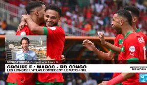 CAN 2024 : Maroc et RD Congo se neutralisent
