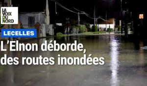 Inondations à Lecelles, près de saint Amand