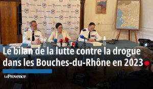 La préfète de police dresse le bilan de la lutte contre le trafic de drogue dans les Bouches-du-Rhône en 2023