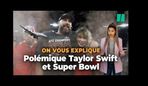 Pourquoi la venue de Taylor Swift au Super Bowl pour voir jouer Travis Kelce fait polémique ?