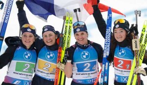 VIDÉO. Treize médailles, six en or… Le bilan de Mondiaux de biathlon historiques pour les Bleus