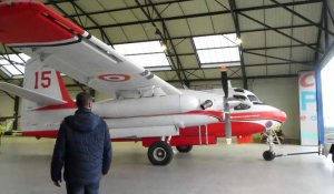 Le Tracker-S2FT est arrivé mardi 20 février à l’aéroport Amiens-Henry Potez à Albert