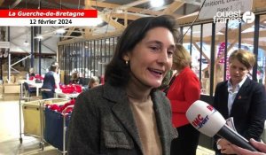 VIDÉO. La ministre des sports Amélie Oudéa-Castéra en Ille-et-Vilaine ce jeudi