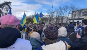 Deux ans de guerre en Ukraine : des manifestations de commémoration partout en Europe 