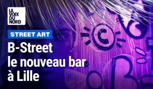 B-Street le nouveau bar - galerie de street Art à Lille