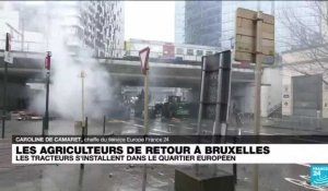 A Bruxelles, les ministres de l'Agriculture de l'UE se réunissent, les agriculteurs manifestent