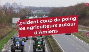 Amiens : action coup de poing des agriculteurs lundi 26 février 2024