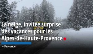 La neige, invitée surprise des vacances pour les Alpes-de-Haute-Provence